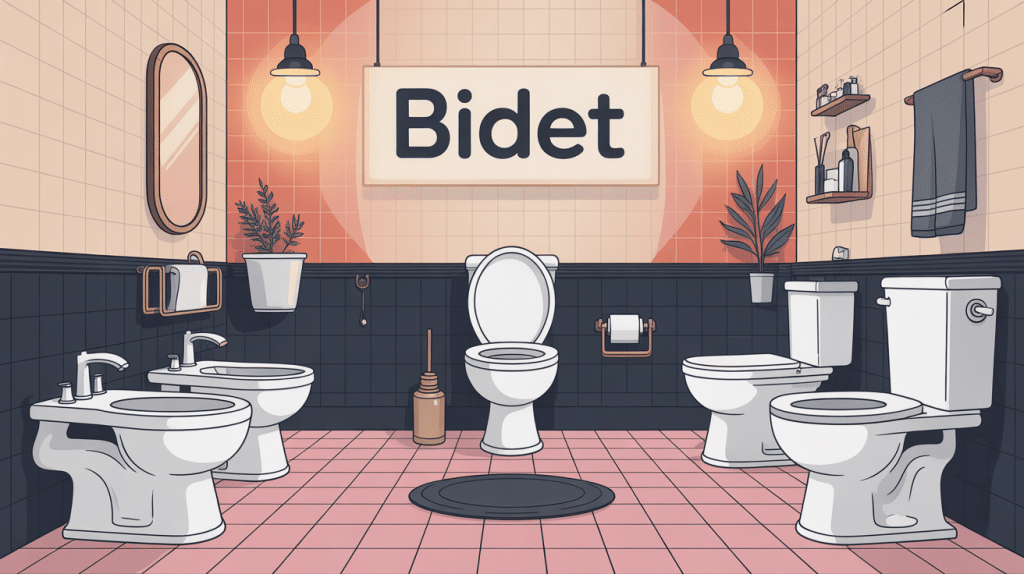 a quoi sert un bidet illustration salle de bains moderne