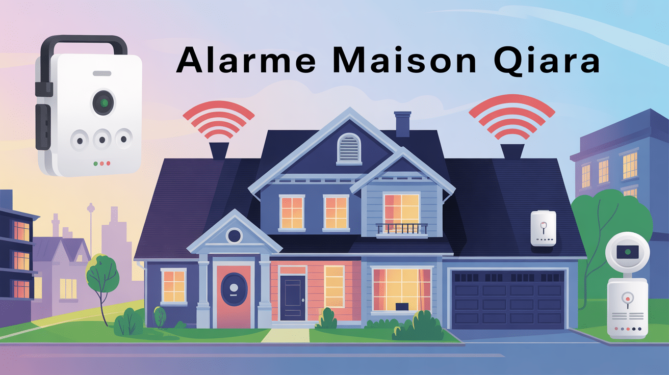 alarme maison Qiara illustration protection logement