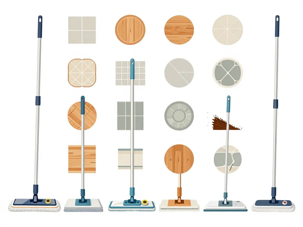 balai serpillière différents modèles et erreurs courantes