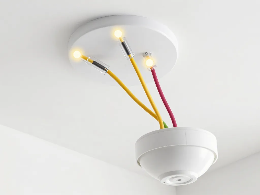 schema branchement luminaire étape par étape