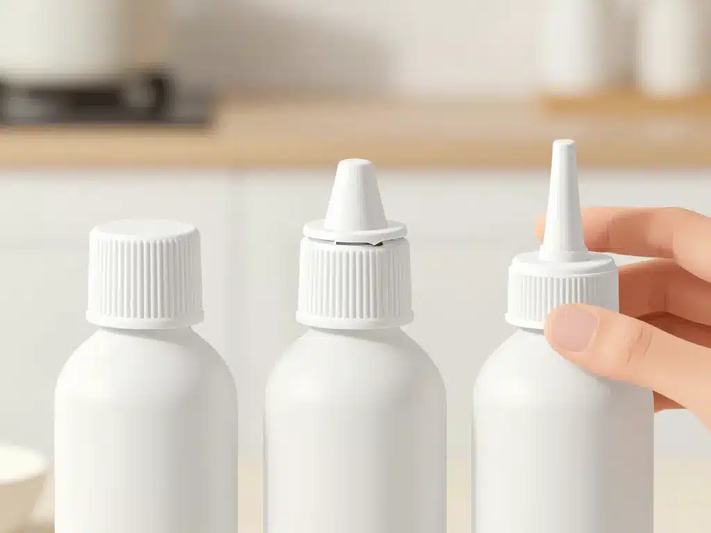 comment ouvrir une bouteille de vinaigre blanc bouchon sécurité vis bec