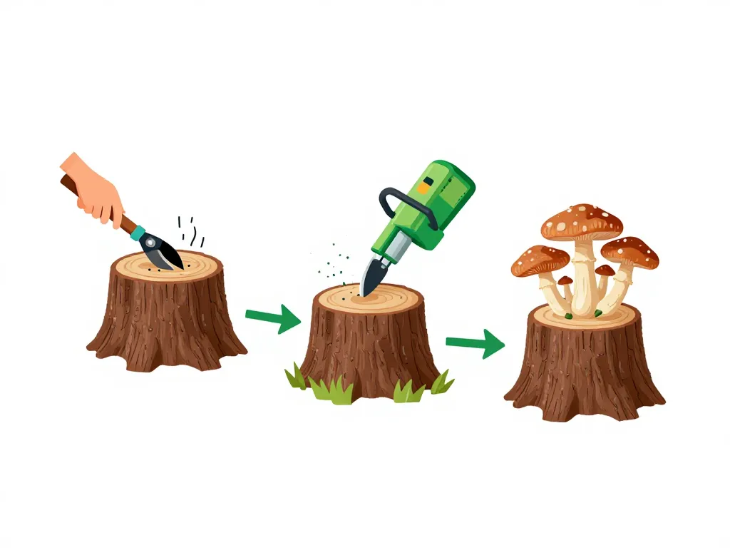 alternatives écologiques détruire souche eau de javel