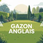 Gazon anglais inconvénients, pelouse verte, arrosage, contraste naturel