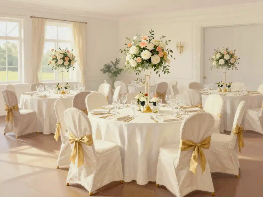 housse de chaise mariage couleurs et style theme salle