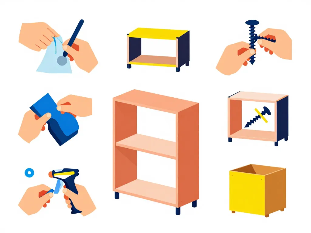 Préparation meuble Ikea avant reprise