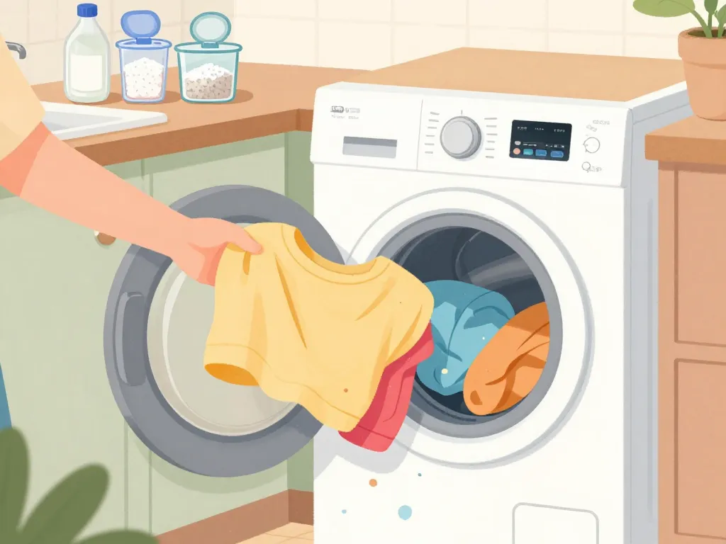 linge déteint astuce grand-mère produits rapides vinaigre sel