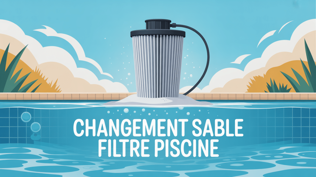 quand changer sable filtre piscine illustration filtre à sable
