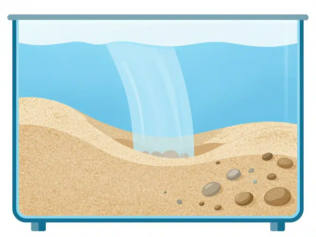 quand changer sable filtre piscine cross-section filtre