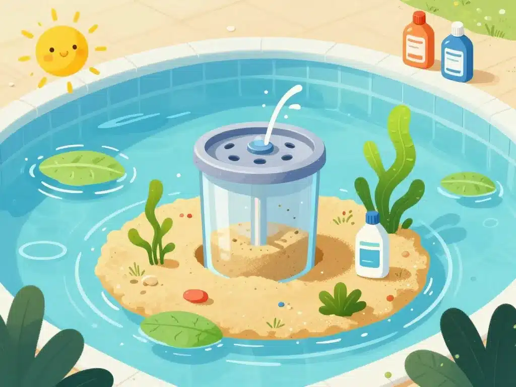 quand changer sable filtre piscine facteurs usure filtre