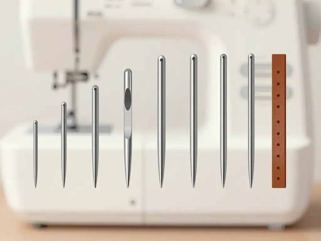 quelle aiguille pour quel tissu différences types et tailles