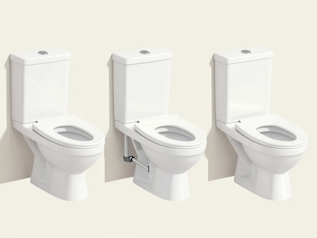 schéma évacuation wc types de sortie