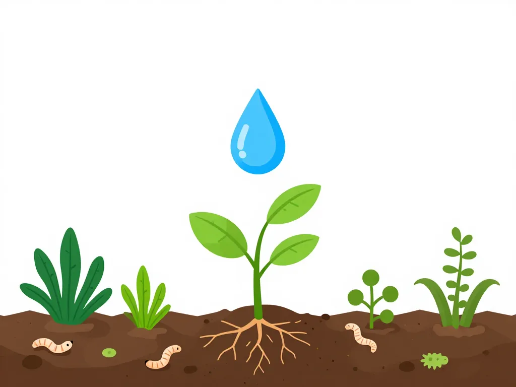 sulfate de cuivre desherbant plante fletrie terre micro-organismes