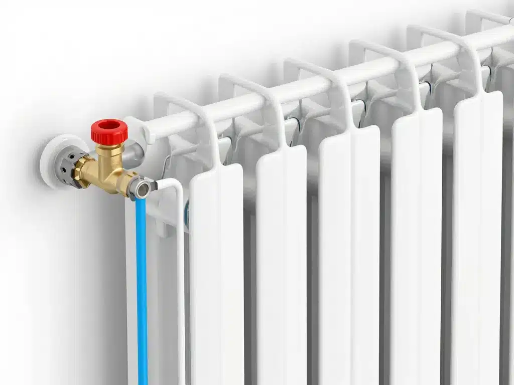 schéma té de réglage radiateur combien de tour