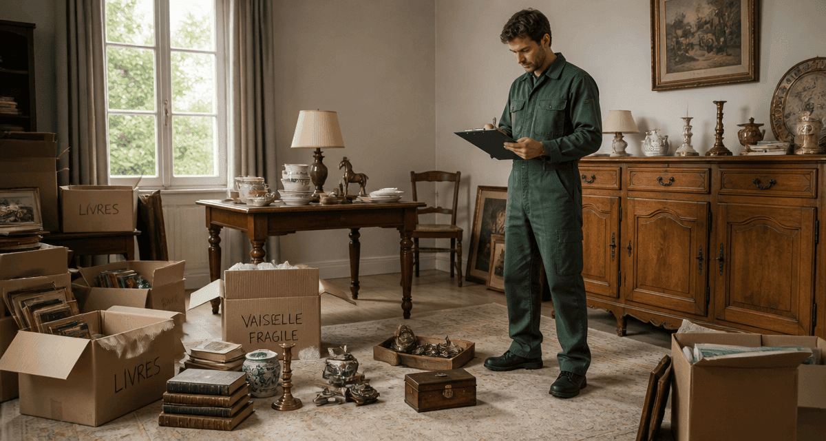 Debarras maison salon cartons meubles expert