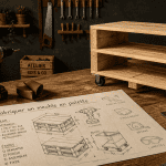 fabriquer meuble palette outils atelier