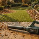 meilleur souffleur sur batterie terrasse feuilles automne