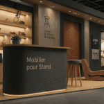 mobilier pour stand exposition moderne