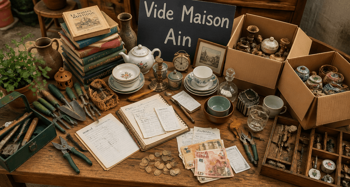 vide maison 01 table objets ain