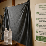 Comment rafraîchir une pièce avec un ventilateur pour gagner 3°C, eau froide