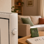 Comment régler un radiateur électrique : 19°C au salon