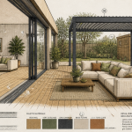 Ma maison mon jardin terrasse bois et salon extérieur moderne