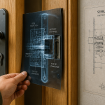 ouvrir une porte claquée avec une radio