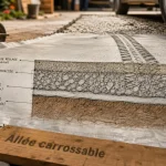 Allée carrossable pas cher : gravier, pavés ou béton