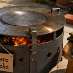 Fabriquer brasero : plancha DIY en fût de 200 litres, acier et aération