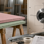 plaque anti feu brico dépôt : BA13 rose ignifuge et plaque hydrofuge