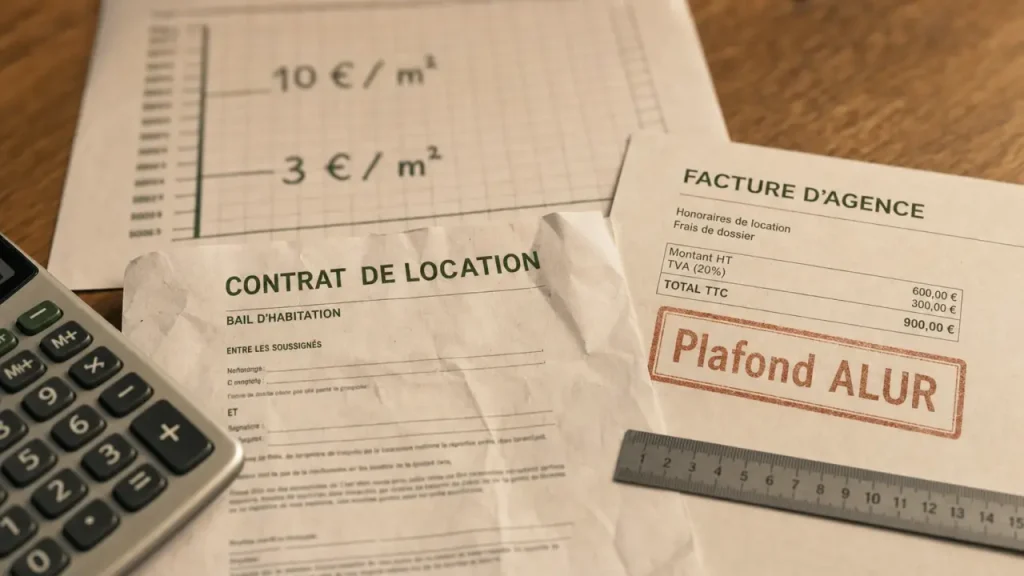 Qui paie les frais d’agence en location : plafonds ALUR