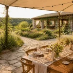 Réception champêtre dans son jardin : zones et plan B