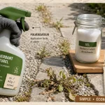 Dosage désherbant vinaigre sel liquide vaisselle : 40 g ou 100 g selon la zone