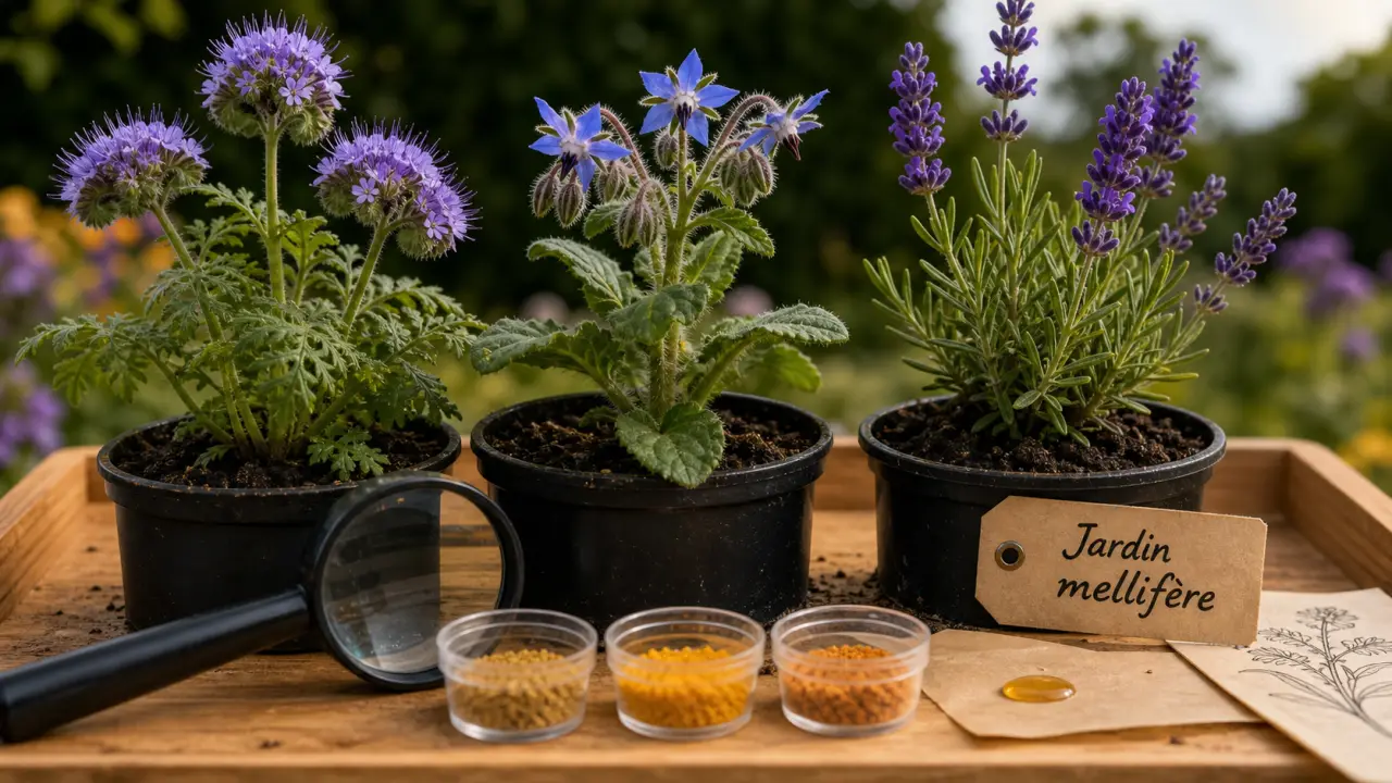 Plantes mellifère : nectar et pollen pour nourrir les abeilles