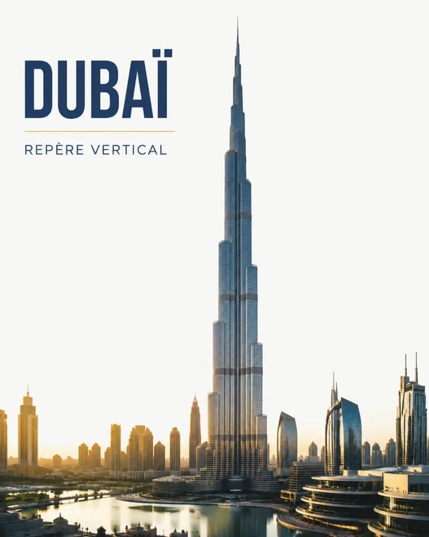 Inspirations architecturales internationales pour vos projets de construction immobilière : Burj Khalifa à Dubaï et logique de verticalité.