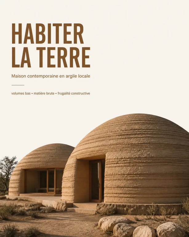 Inspirations architecturales internationales pour vos projets de construction immobilière : Maison Tecla et usage de matériaux locaux.