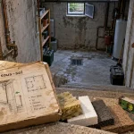 Rénovation maison année 70 sur sous-sol : traces d’humidité au sous-sol, diagnostic