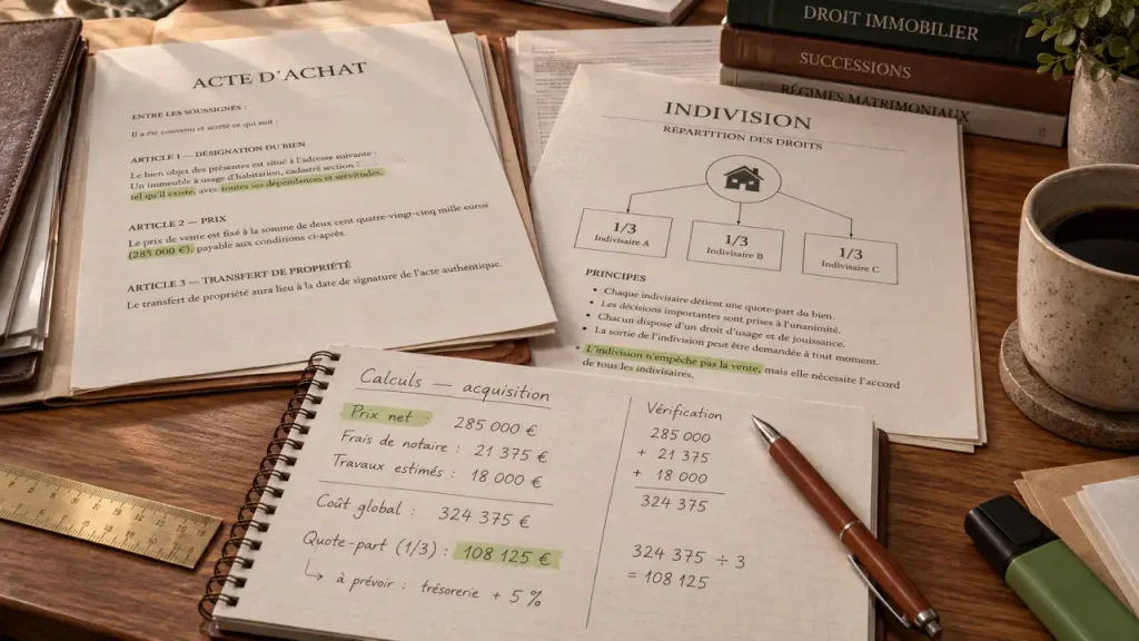 Maison en concubinage : comment se répartit le prix de vente après la séparation